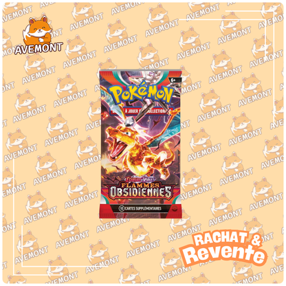 Booster Flammes Obsidiennes - Rachat & Revente