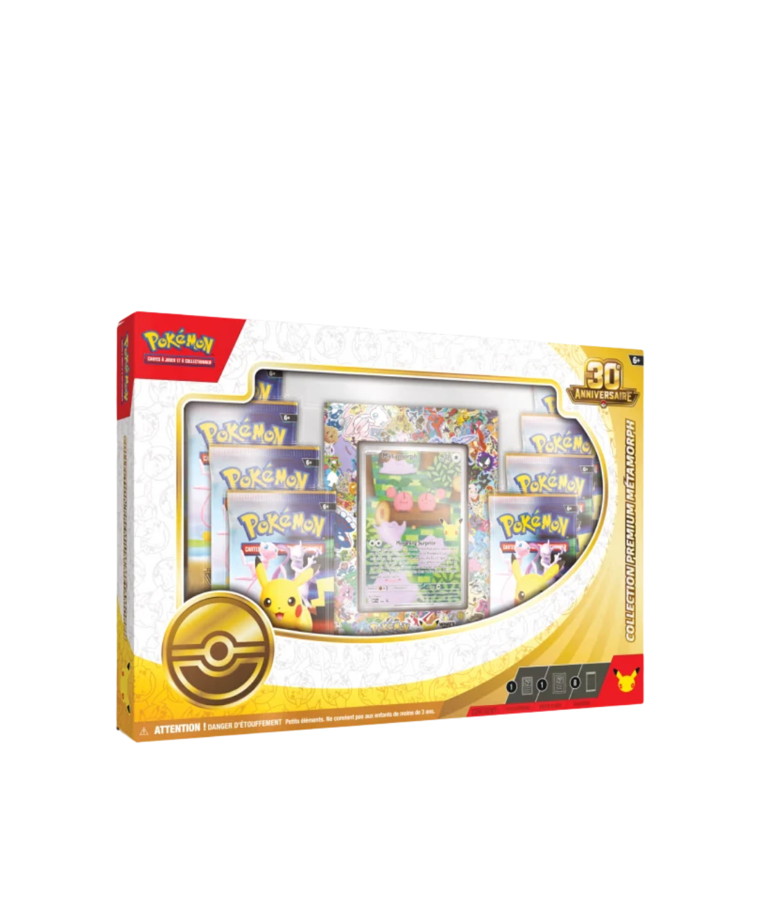 Coffret Premium Métamorph - 30ans Anniversaire Pokémon