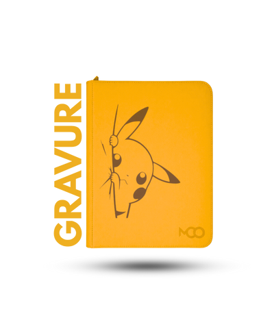 Classeur MCO Cards gravure Pikachu