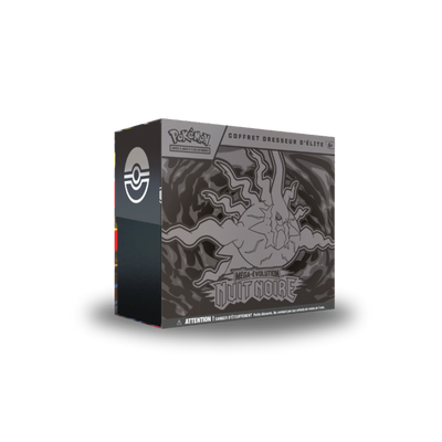 Coffret dresseur d'élite (etb) nuit noire pokémon