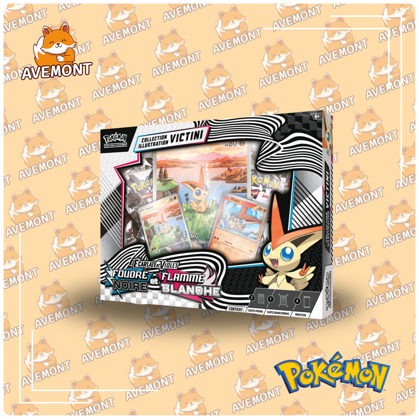 Coffret Victini - Foudre Noire & Flamme Blanche