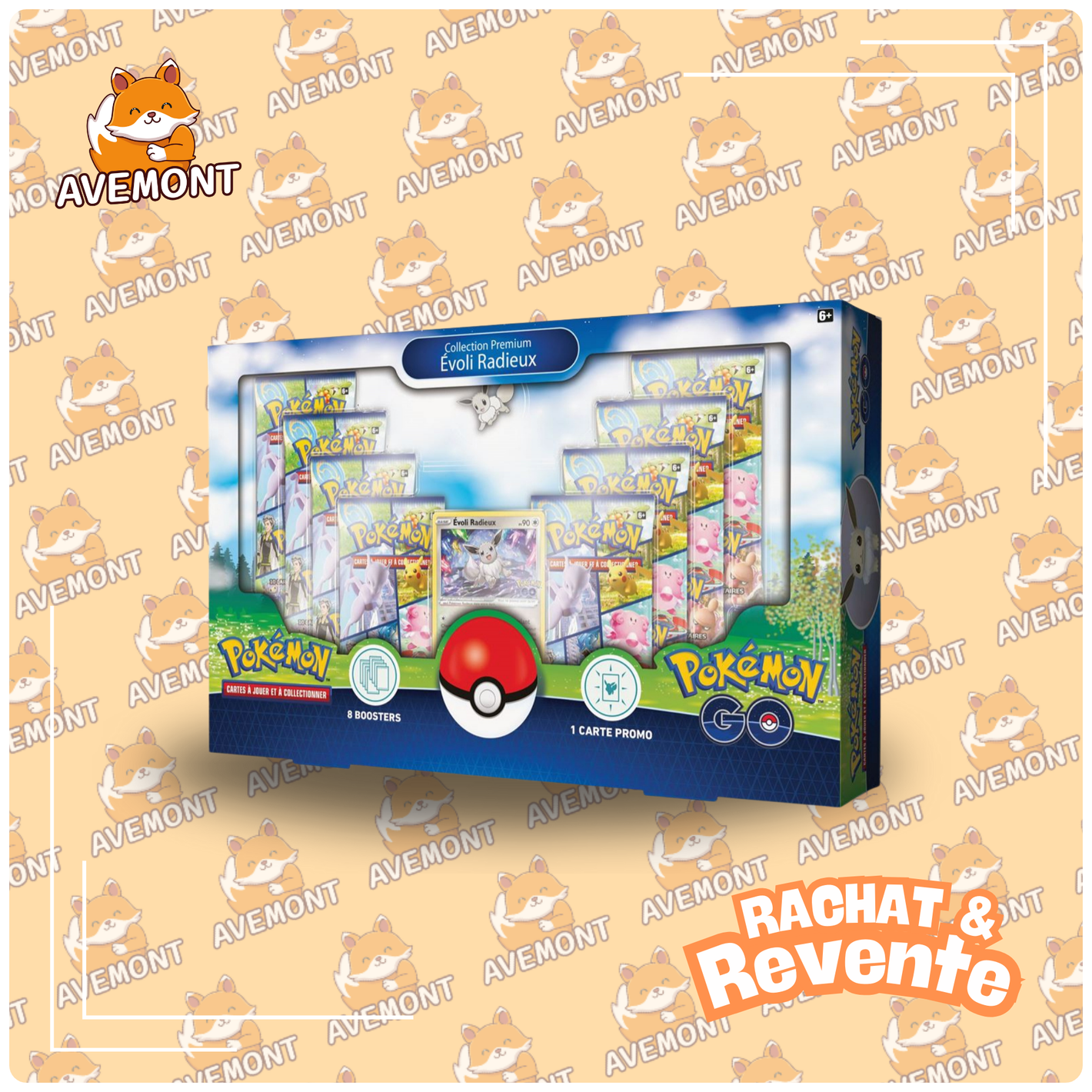 Coffret Évoli Pokémon Go - Rachat & Revente