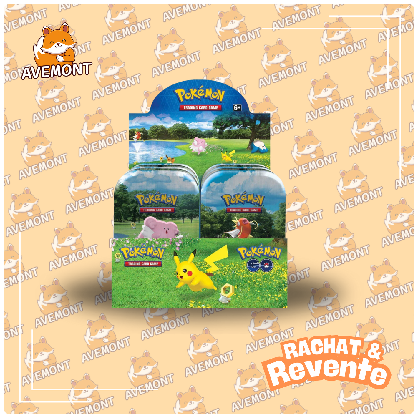 Display Mini-tin Pokémon Go - Rachat & Revente