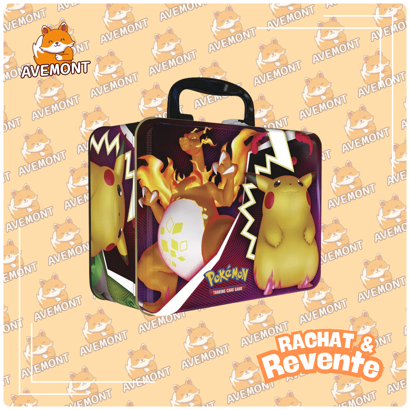 Valisette Pikachu Dracaufeu  - Rachat & Revente