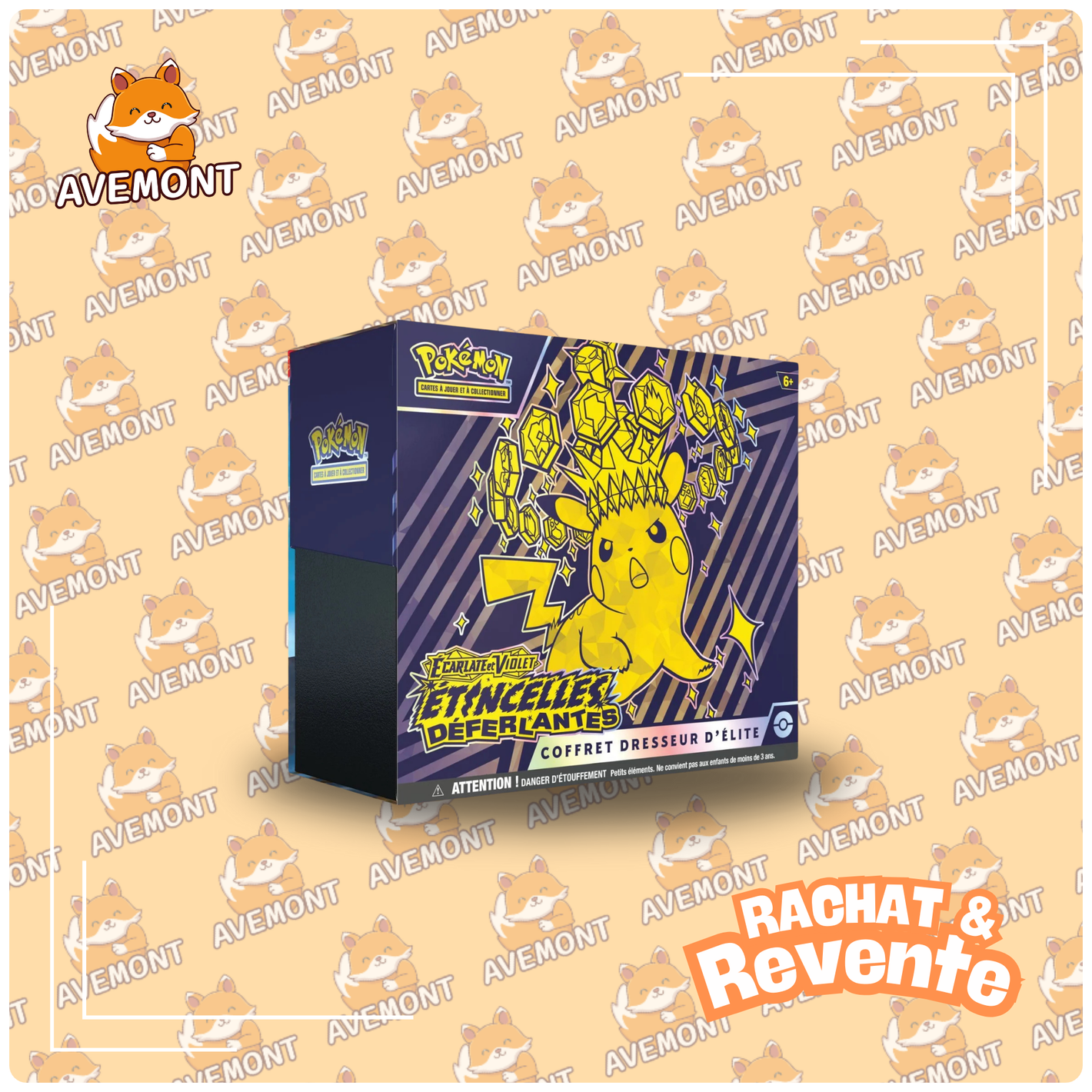 Coffret Dresseur D'Élite Étincelles Déferlantes - Rachat & Revente