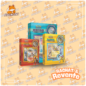 3 Coffrets Pin's 3 boosters - Rachat & Revente