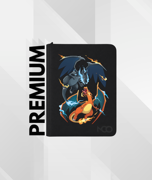 Classeur 360 cartes - Premium Dracaufeu & Méga Dracaufeu X