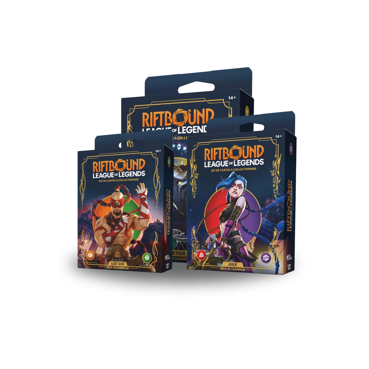 decks de la série origines de riftbound