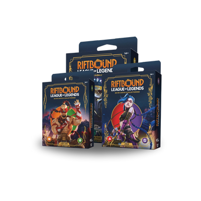 decks de la série origines de riftbound