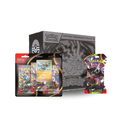 Pack ETB, tripack et blisters Nuit Noire ME05